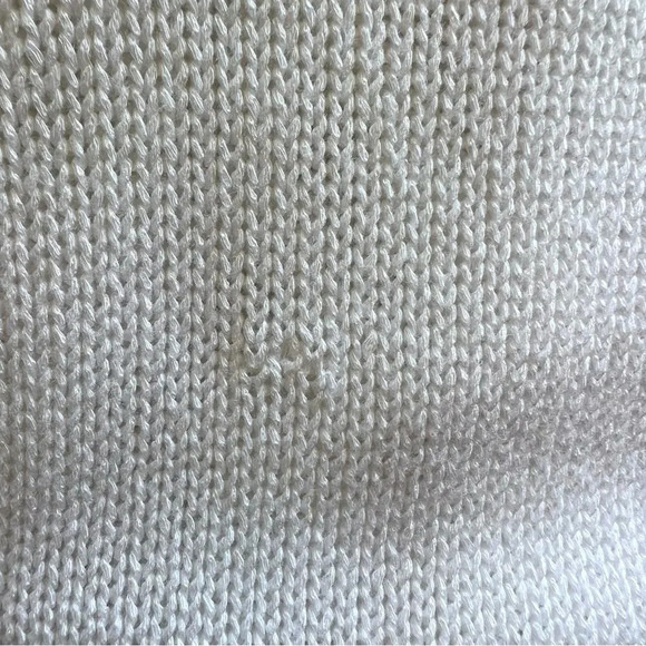 Something Navy Crewneck Sweater White - Picture 6 of 9